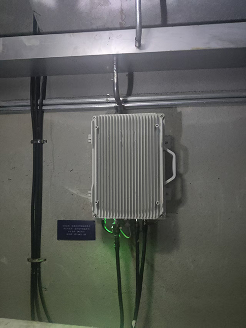  安居电力管廊覆盖漏缆方式案例